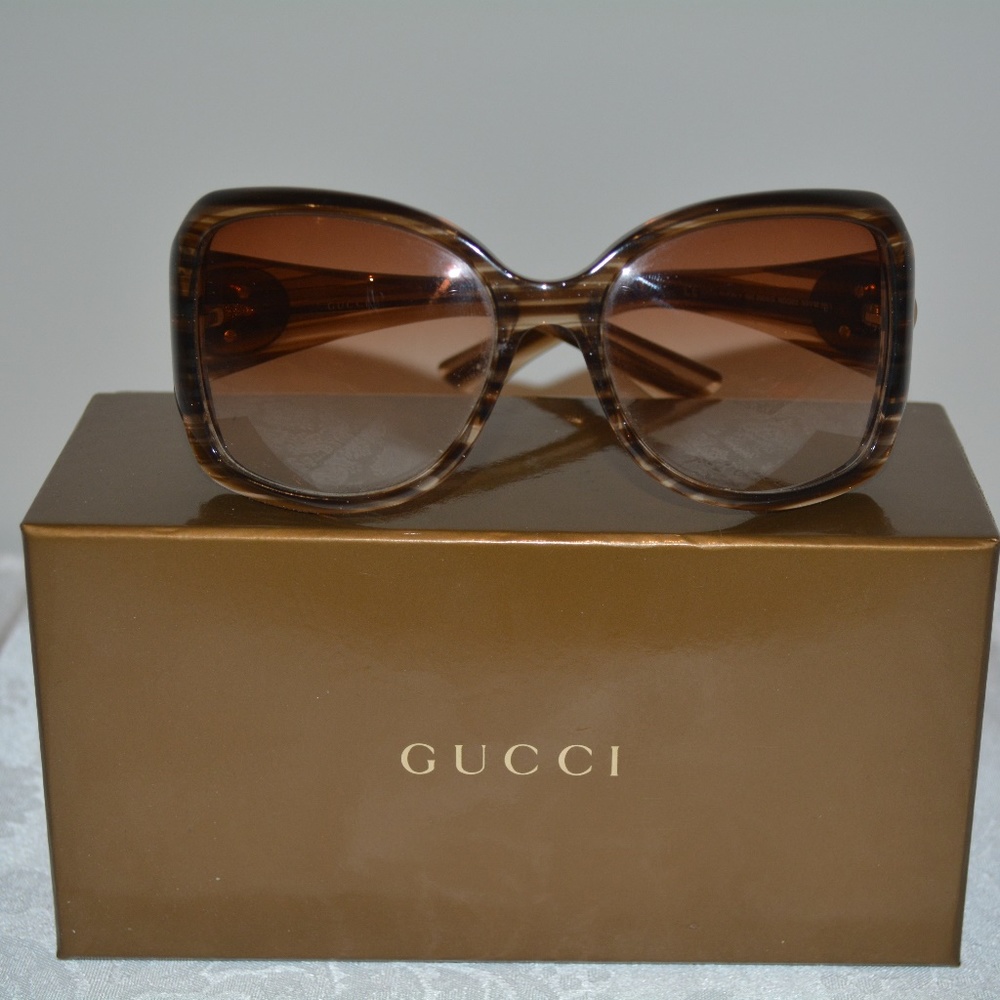 Gucci Tortoise Sunglasses